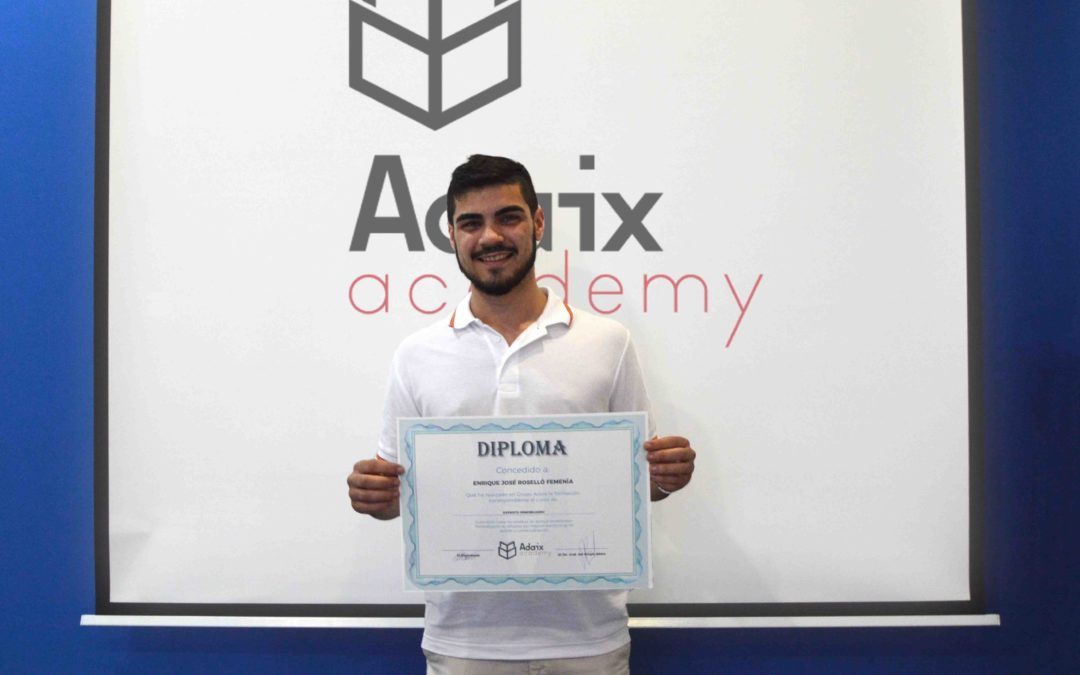 El alumno con la nota más alta de Adaix Academy